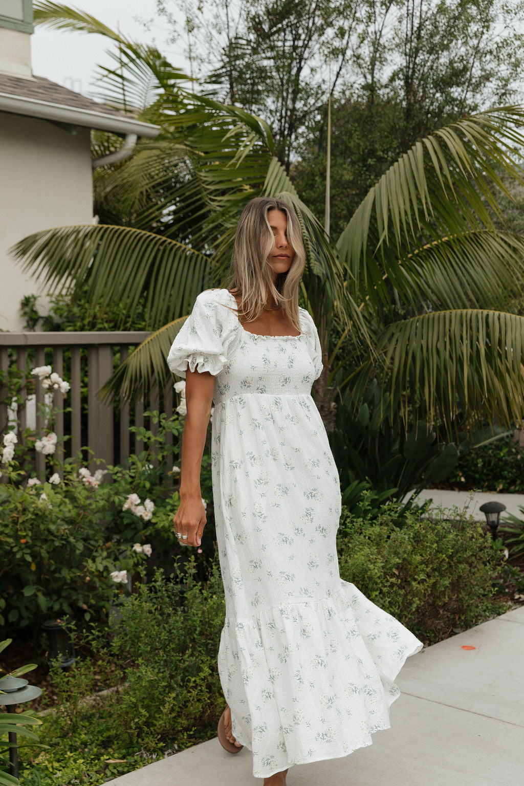 Livvy 100% Cotton Maxi Dress in Chamomile - Bump Friendly & Inclusive Sizing