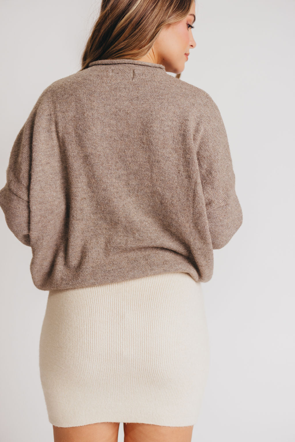 Piper Cardigan in Mocha