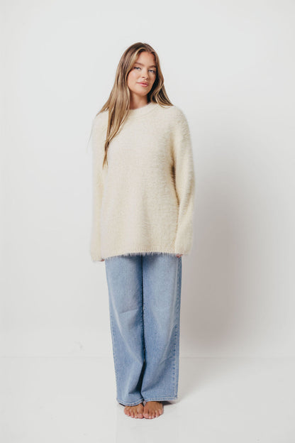 Jane Pullover Sweater in Cream (No Restock)