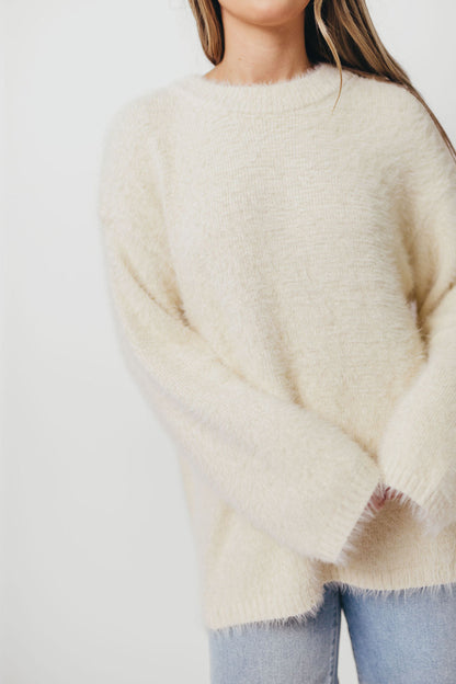 Jane Pullover Sweater in Cream (No Restock)